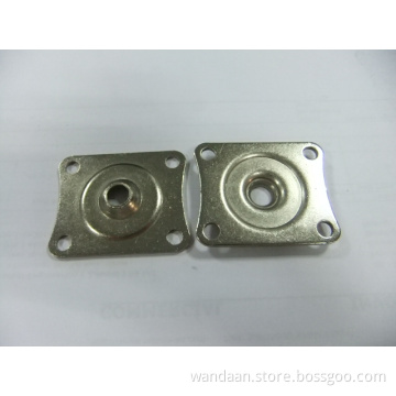 Small Size Castor Mbase in Zinc Plating